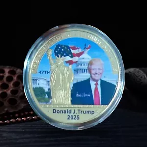 Moneda Colección Trump y Libertad Donald J. Trump 2025 47º Presidente de Estados Unidos - Imagen 1 de 5