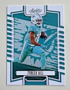 ⭐🦄 Tarjeta de la NFL Tyreek Hill #65 – 2023 Panini Absolute Miami Dolphins 🆓📦 - Imagen 1 de 2