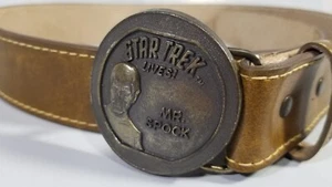 star trek mr spock lives vintage paramount 1976 lee new york belt size 30" 32" - Picture 1 of 7