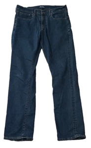 Lands' End Men's Flannel Lined Denim Jeans Blue 34x34 - Picture 1 of 6
