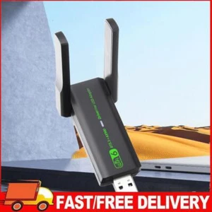 USB WiFi 6 Bluetooth-kompatibler 5.3-Adapter-Treiber kostenlos für PC/Laptop/Des - Afbeelding 1 van 12