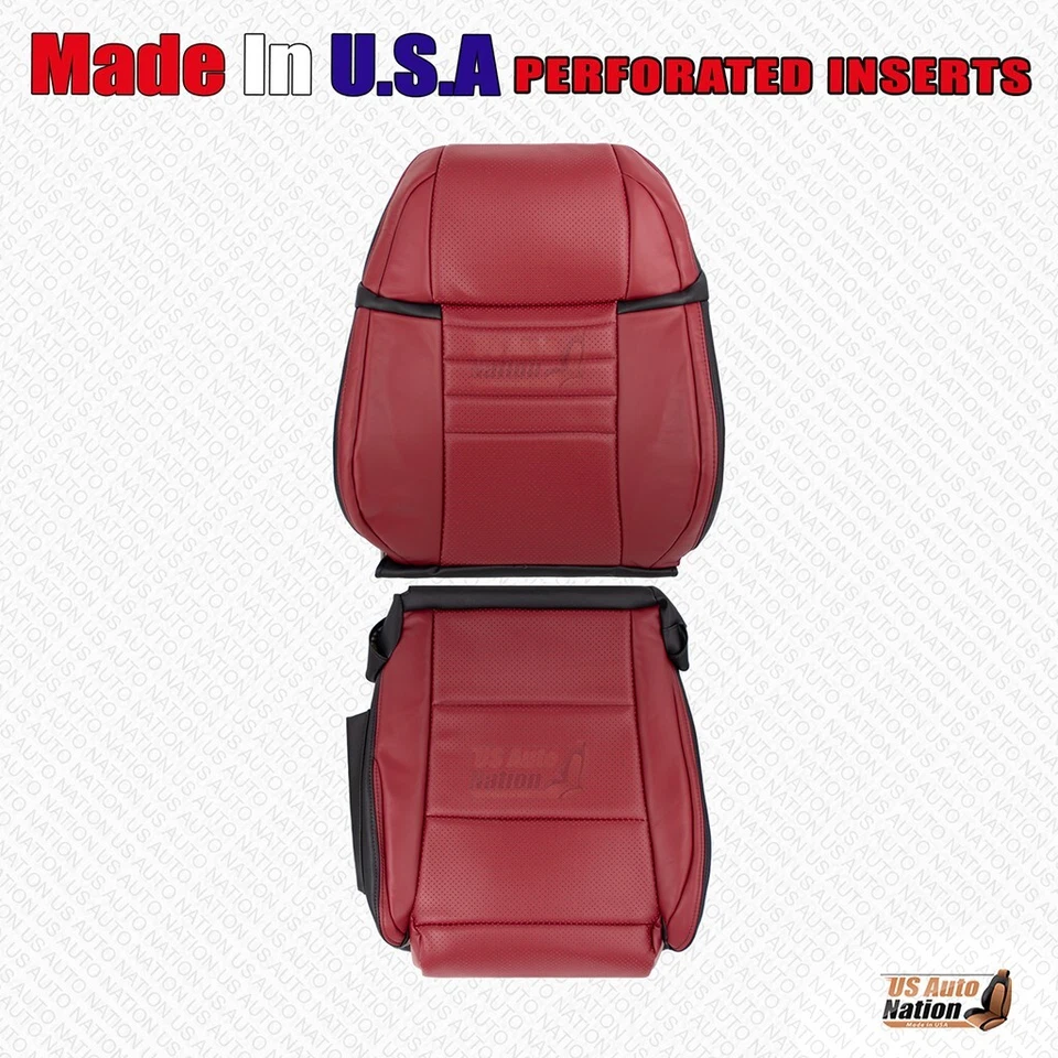 2016 2017 2018 para Lexus GS350 F-Sport - parte inferior del conductor y cubierta superior de cuero roja Foto 1 de 4