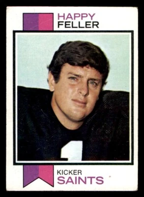 1973 Topps Football #304 Happy Feller VG - Image 1 of 2