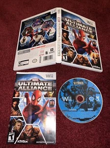 Marvel Ultimate Alliance Nintendo Wii CIB KOMPLETT IN OVP & GETESTET! GC-VGC-LESEN! - Bild 1 von 12