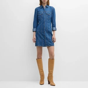 NWT Veronica Beard Tami Dress Cornflower Blue Size 0  - Picture 1 of 11