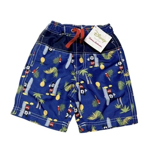 NWT Hanna Andersson Disney Swim Trunks Size 3T - Picture 1 of 4