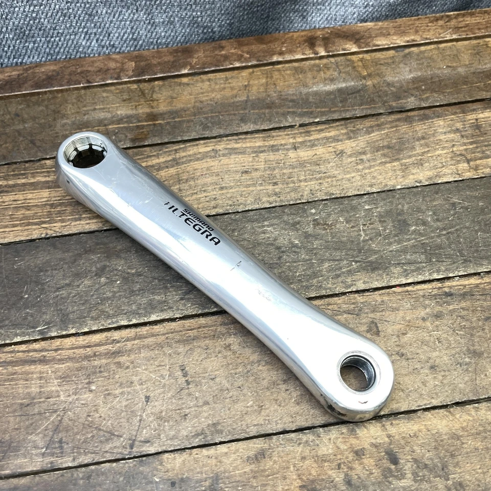 Vintage Shimano Ultegra FC-6500 Left Crank Arm 172.5mm Silver Road Bike Octalink - Image 1 of 4
