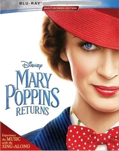 Mary Poppins Returns Blu-ray ** Disc Only ** LN - by Disney - Picture 1 of 4