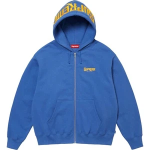 Supreme MISTER CARICATURA CREMALLERA SUDADERA CON CAPUCHA FW24 Lavado Royal Talla XL Sudadera con Capucha - Imagen 1 de 7