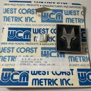 AUDI FOX CIRCA '75 EMBLEM 849853685 849 853 685 (3162} - Picture 1 of 3