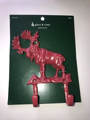 Place And Time 全新 Woodland Lodge 驼鹿钩 — 第 1/4 张图片