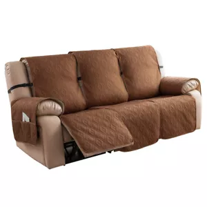 Waterproof Couch Cover for Reclining Couch 3 Seat Recliner Sofa Covers - Picture 1 of 79
