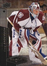 2010-11 Black Diamond Colorado Avalanche Hockey Card #2 Craig Anderson