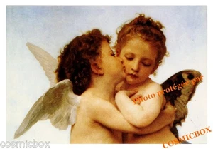 Magnet ANGES aimant tableau le Premier Baiser William Adolphe reproduction art - Imagen 1 de 1