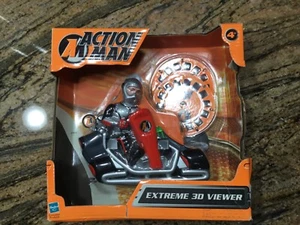 New Vtg ACTION MAN 3D VIEWER SET VIEW MASTER extreme HASBRO 20623/am04 rare - Picture 1 of 5