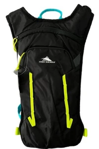 High Sierra HydraHike 2L Hydration Backpack for Hiking Running Black Green New - Picture 1 of 8