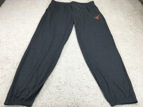 Texas Longhorns Pants Mens 4XL XXXXL Gray Jogger Gym NCAA Logo Football Fanatics Cover
