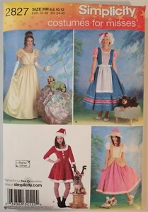 Simplicity Sewing Pattern 2827 Size HH 6, 8, 10, 12 Un Cut New Princess - Picture 1 of 2