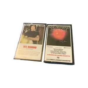 Heartlight And Live At The Greek By Neil Diamond (Cassette) New & Sealed READ - Picture 1 of 9