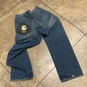 Men's Live Mechanics Blue Vintage Denim Pants NWT - Picture 1 of 2