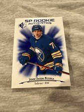 John Jason Peteraka Rookie Hockey Card