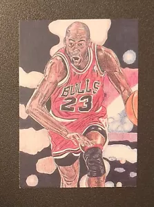 1993 MICHAEL JORDAN Sports Art Images Promo by Jim Foutch - Picture 1 of 2