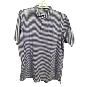 Camisa a Rayas B. Draddy EE. UU. Para Hombre Talla XL Blanco Lavanda - Imagen 1 de 8