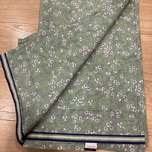 Tommy Hilfiger Home  Cotton Blend  Floral Green  Flat  Sheet 2015 - Picture 1 of 18