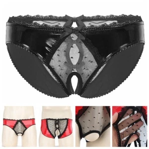 Men Sexy Briefs Girly Underpants Sissy Lingerie Crossdresser Underwear AU - Picture 1 of 38
