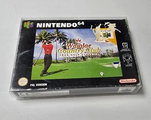 Waialae Country Club True Golf Classics Nintendo N64 Pal Game Boxed With Manual - Picture 1 of 11