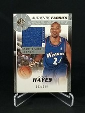 2003-04 SP Authentic Fabrics /150 Jarvis Hayes #JH-J Rookie