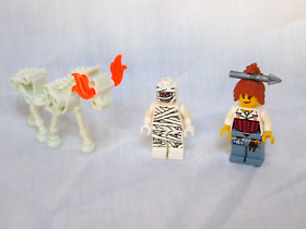 LEGO Monster Fighters 9462 Minifigures - Ann Lee Mummy Skeleton Horse