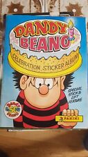 Panini Dandy Beano 50th Anniversary Sticker Album -  Complete!!!