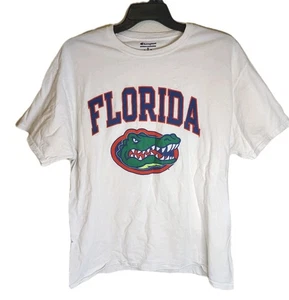 Champion Florida Gators NCAA Graphic Printed White T-Shirt Herren Größe XL - Bild 1 von 4