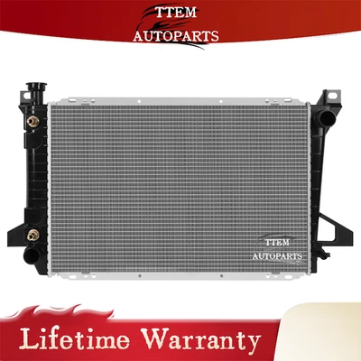 1453 Radiator For 1985-1996 92 Ford F-150 F-250 Bronco 1989-1997 F-350 5.0L 5.8L — 第 1/3 张图片