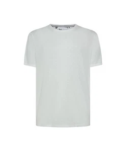SUN68 T-shirt Uomo T35118 PE 2025 cotone regular stile basic con ricamo logato 3 - Foto 1 di 2