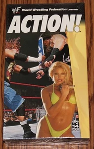 WWF Action (VHS, 2001) Wrestling VHS Tape ORIGINAL BRAND NEW - Picture 1 of 5