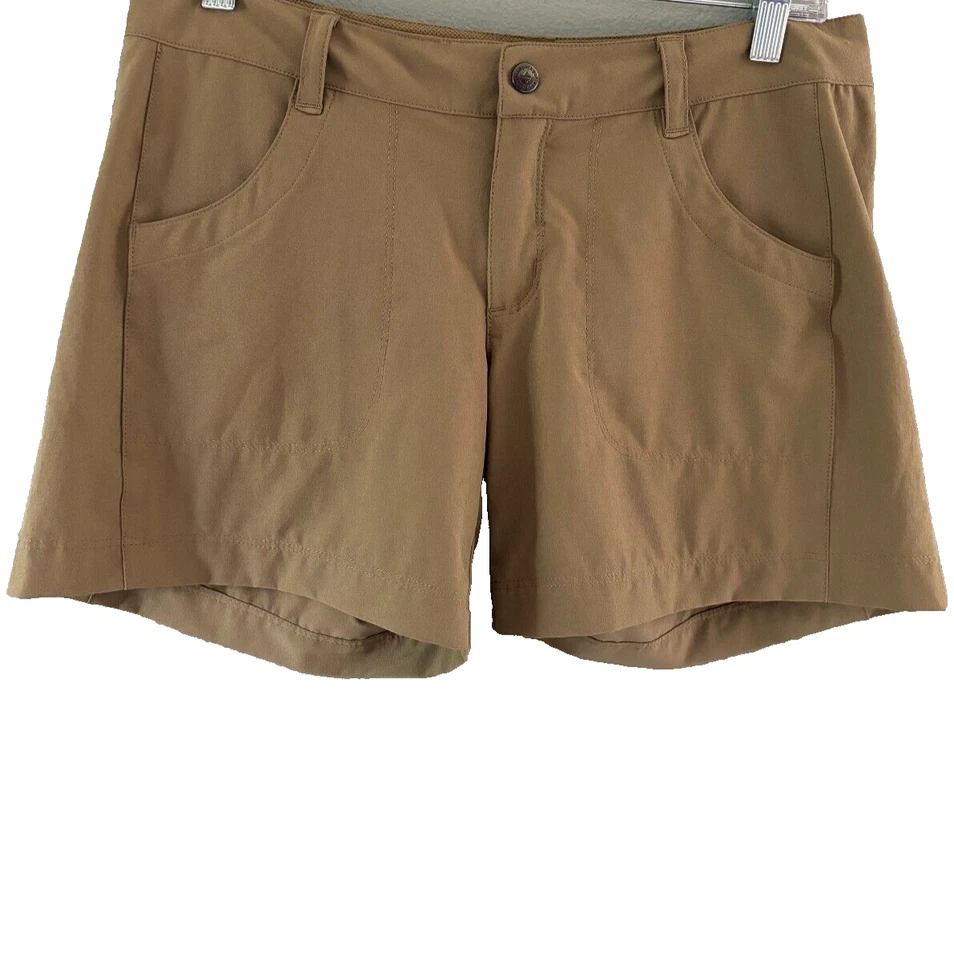 Pantalones Cortos de Senderismo Patagonia Para Mujer Quandary 5” Entrepierna Marrón Bolsillos Talla 6 Foto 1 de 4