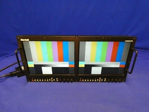 Marshall V-R1042DP-AFHD Dual 10.4" HD LCD Monitor w/PS, has some blemishes - Picture 1 of 20