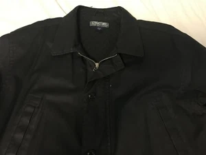 Vintage 90's Structure Zipper Button Up Heavy Mens Blue Jacket size XL - Picture 1 of 10