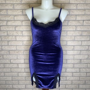 Blue Velvet 1990s Vintage Dresses for 