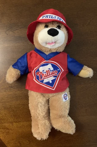 Good Stuff Teddy Bear MLB Philadelphia Phillies Baseball Plush Stuffed Genuine Cover