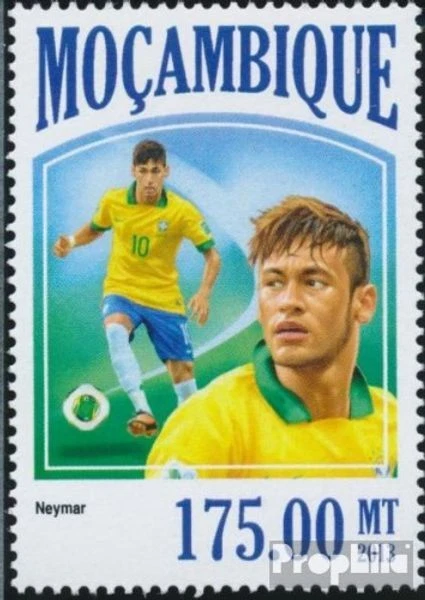 Briefmarken Mosambik 2013 Mi 6936 (kompl. Ausgabe) postfrisch Brasilien 2013 - Bild 1 von 1