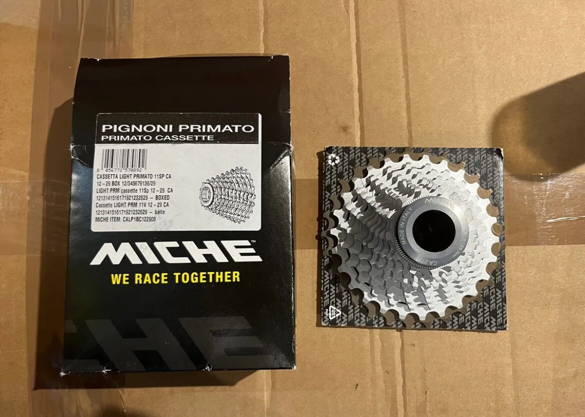 Cassette bici de carretera Shimano, Campagnolo, Sram, Tiso, miche