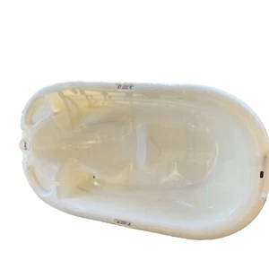 Extra Large Baby Bath Tub 2 Stage Infant To Toddler Pearl White PRIMO Eurobath - Picture 1 of 5