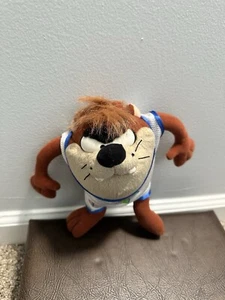 1996 McDonald’s WB Looney Tunes Space Jam Taz Plush Toy - Picture 1 of 8