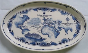 Holland America Line 2018 Prinsendam Grand Mediterranean & Africa Voyage Platter - Picture 1 of 22