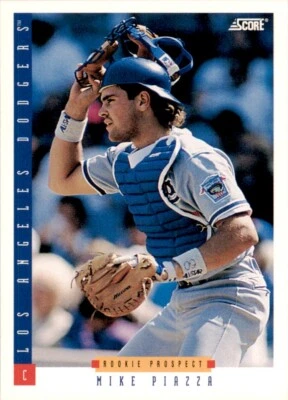 1993 Score #286 Mike Piazza - Image 1 of 2