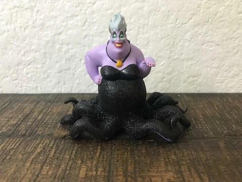Ursula The Little Mermaid 2012 Sparkle 3.25" PVC Figure Glitter Mattel Cover
