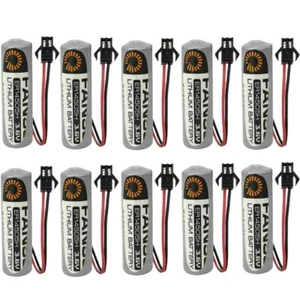 10x ER14505H AA ER14505 LS14500 3.6V 2700mAh Non-Rechargeable Battery with Plug - Picture 1 of 7